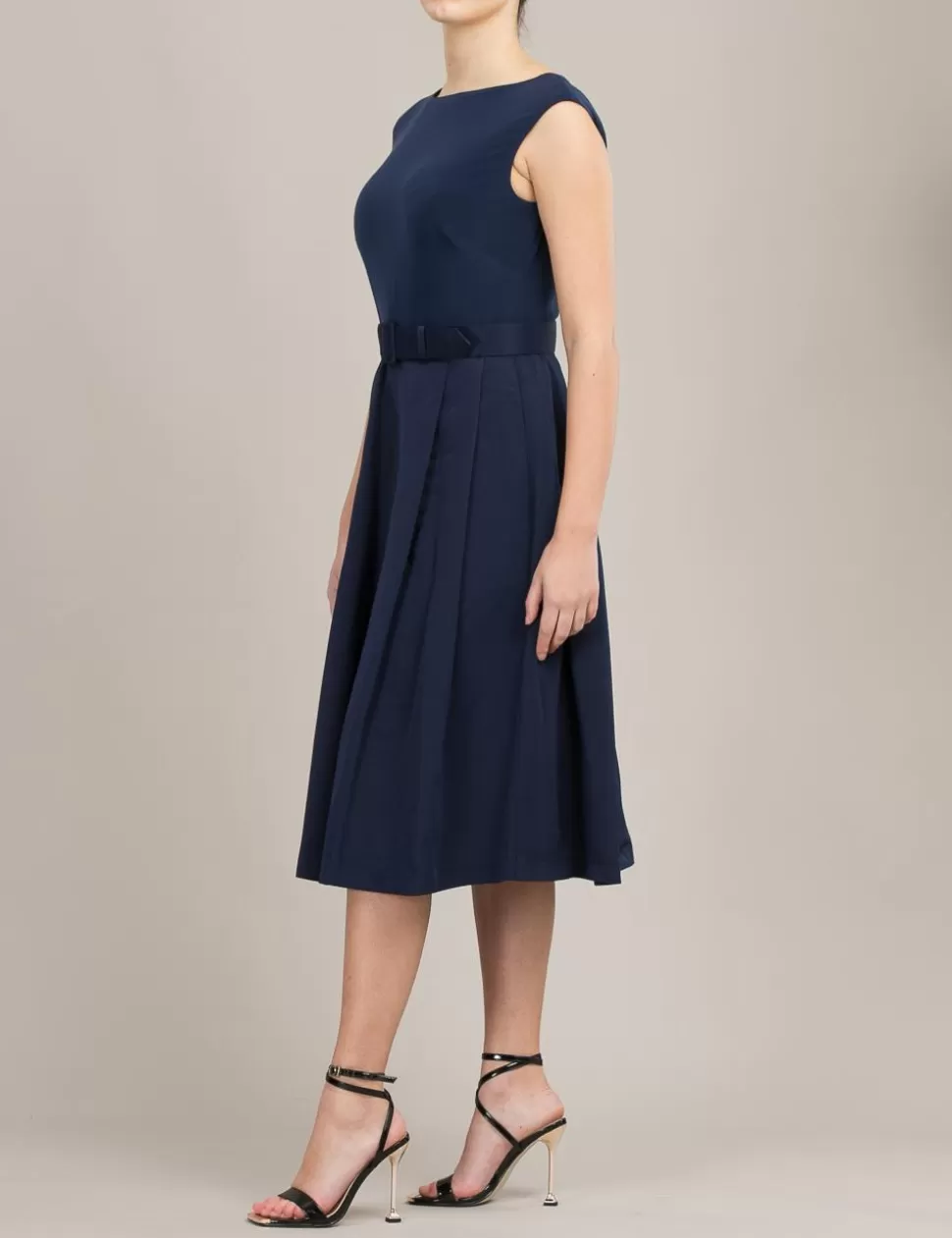 Lauren Vestiti>Abito Da Cocktail Blu Navy