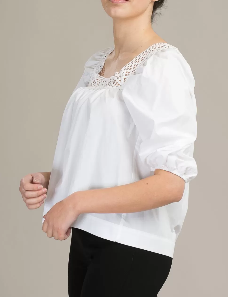 Carla Montanarini Camicie>Blusa Bianco