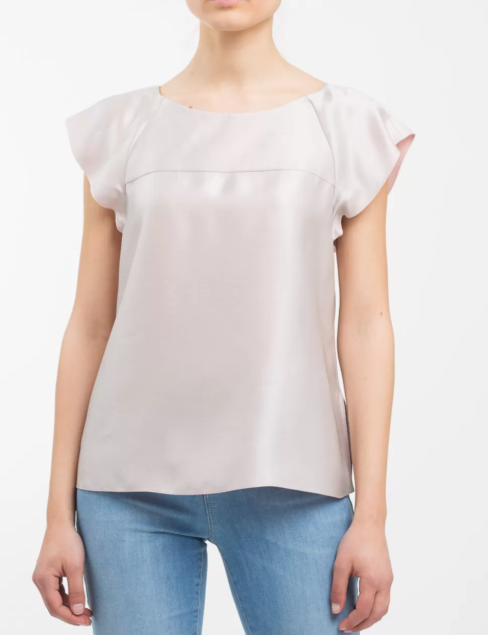 Emporio Armani Camicie>Blusa Rosa Chiaro