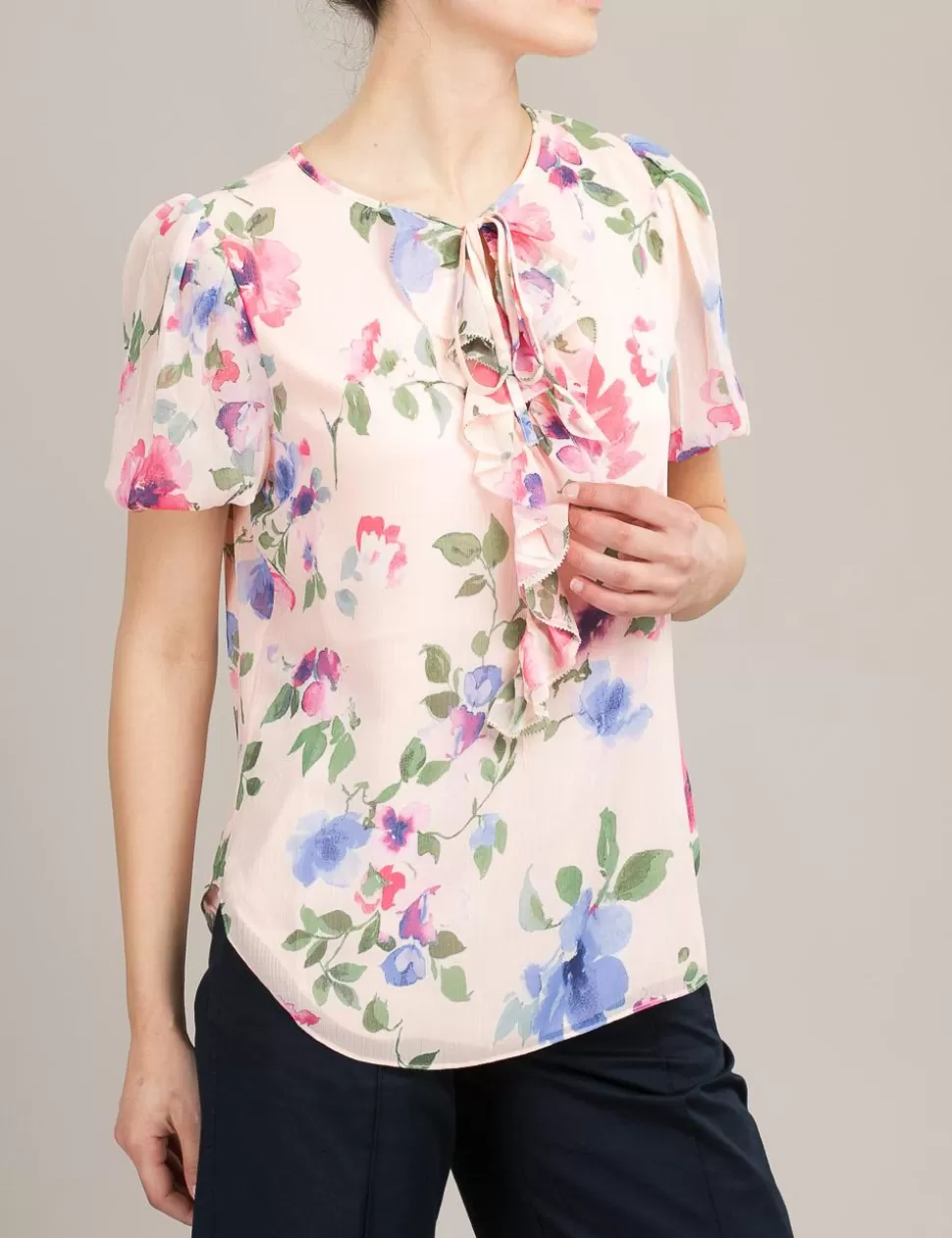 Lauren Camicie>Blusa Rosa