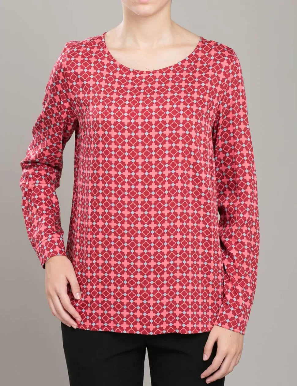 Niu' Camicie>Blusa Niu Rosa