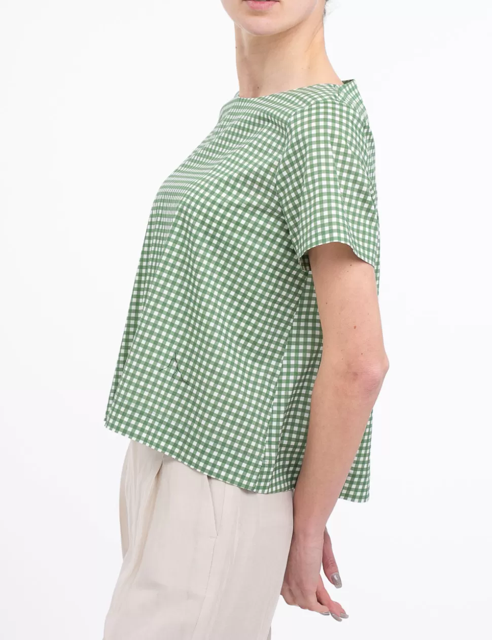 Niu' Camicie>Blusa Niu Verde