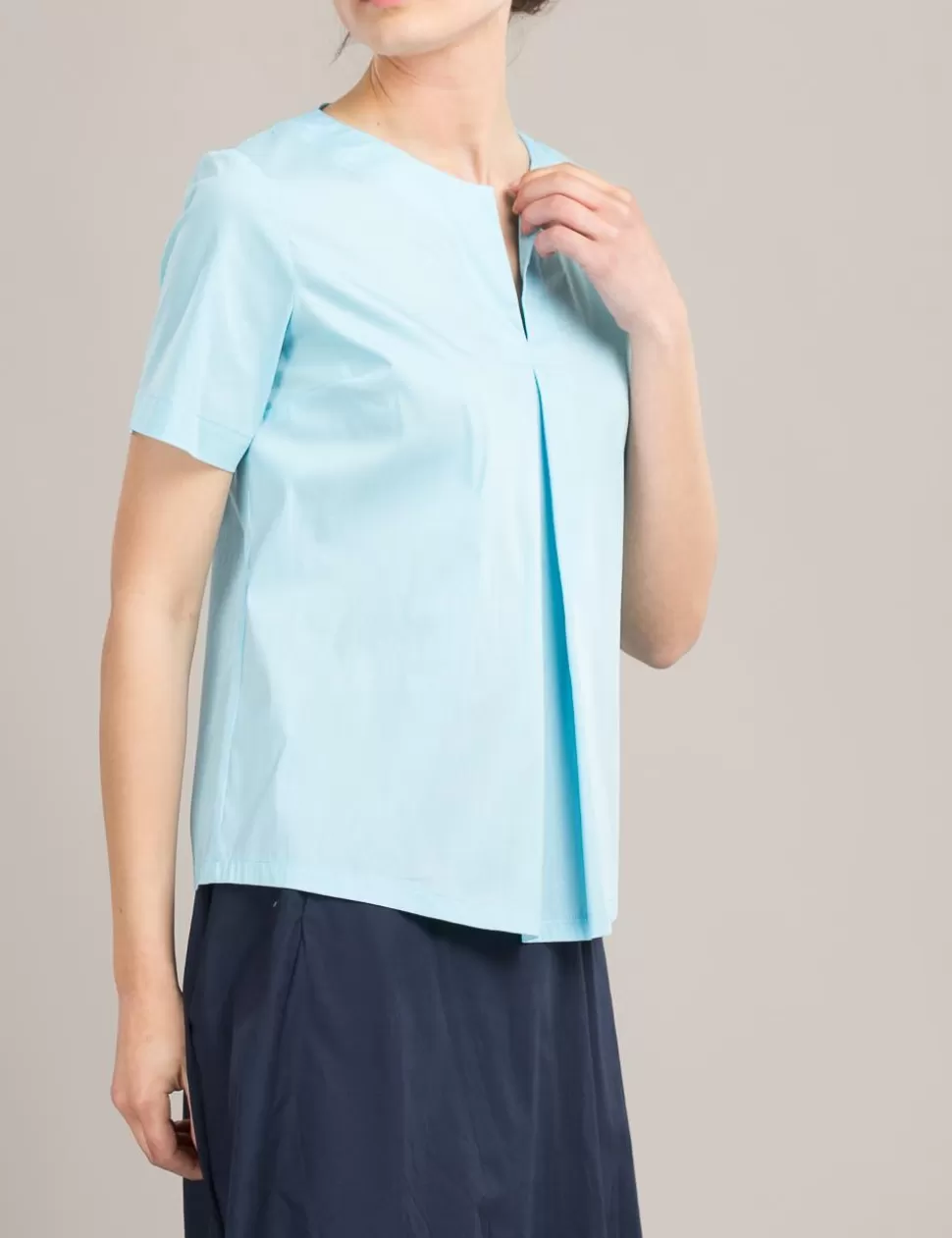 Niu' Camicie>Blusa Niu Acqua