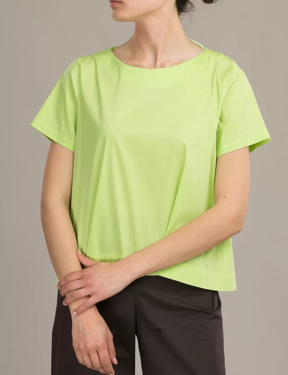 Niu' Camicie>Blusa Niu Verde