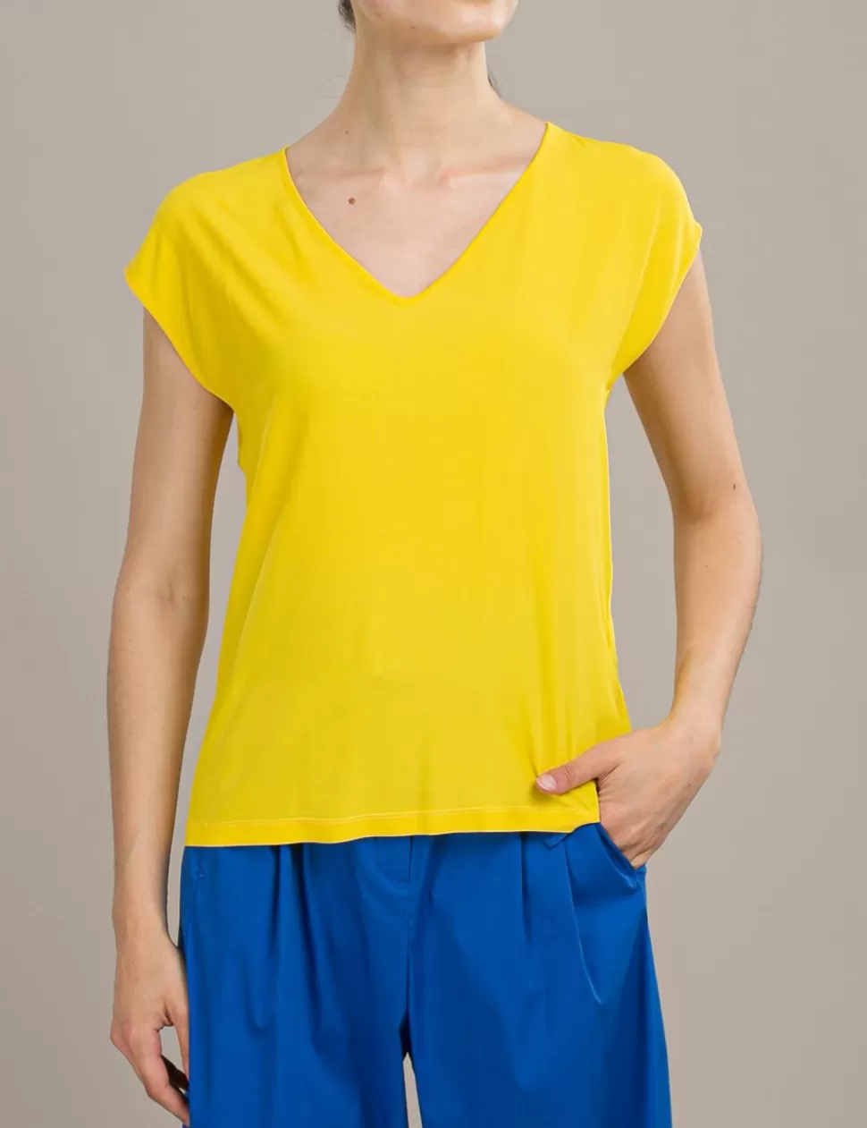 Niu' Camicie>Blusa Niu Giallo