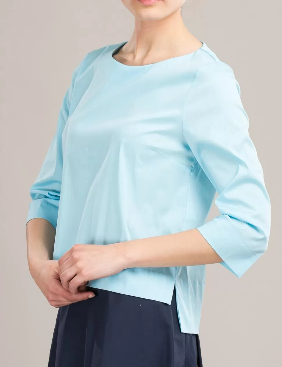 Niu' Camicie>Blusa Niu Acqua