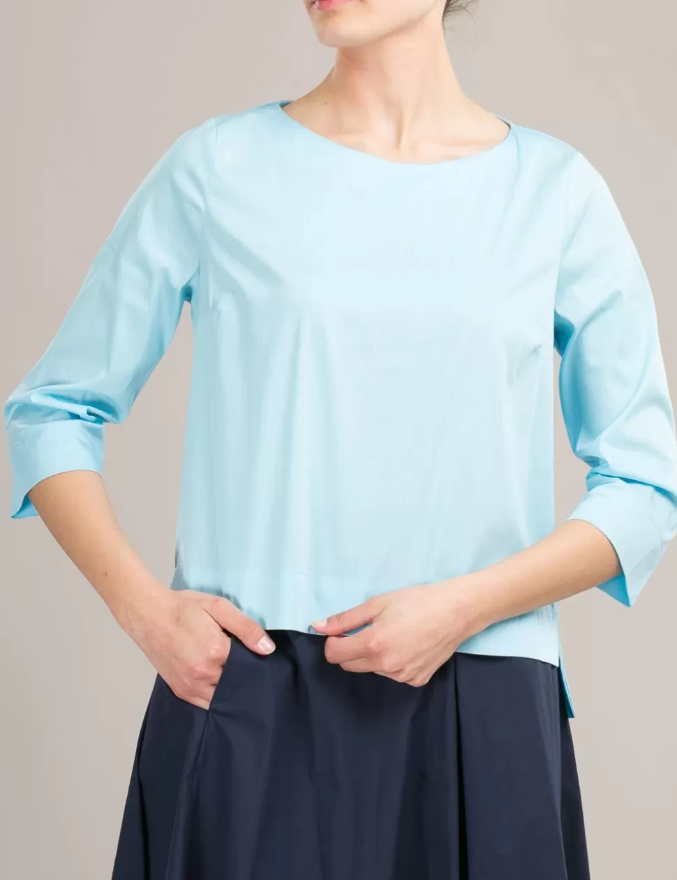 Niu' Camicie>Blusa Niu Acqua