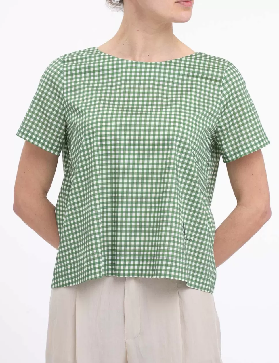 Niu' Camicie>Blusa Niu Verde