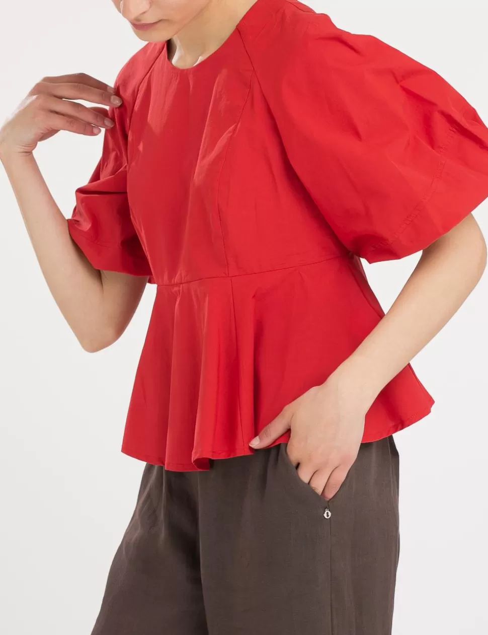 Ottod'Ame Camicie>Blusa Ottodame Rosso