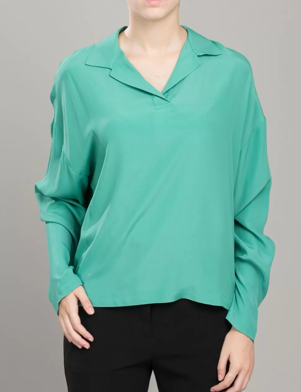 Ottod'Ame Camicie>Blusa Ottodame Verde Acqua