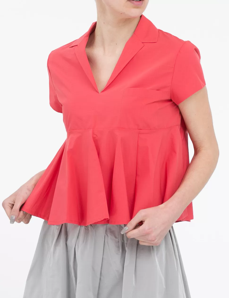 Ottod'Ame Camicie>Blusa Ottodame Rosso