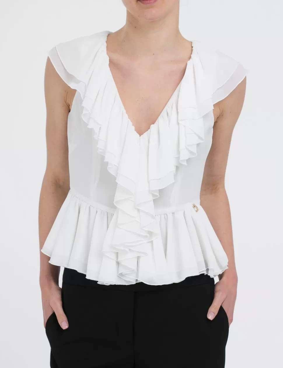 Relish Camicie>Blusa Bianco