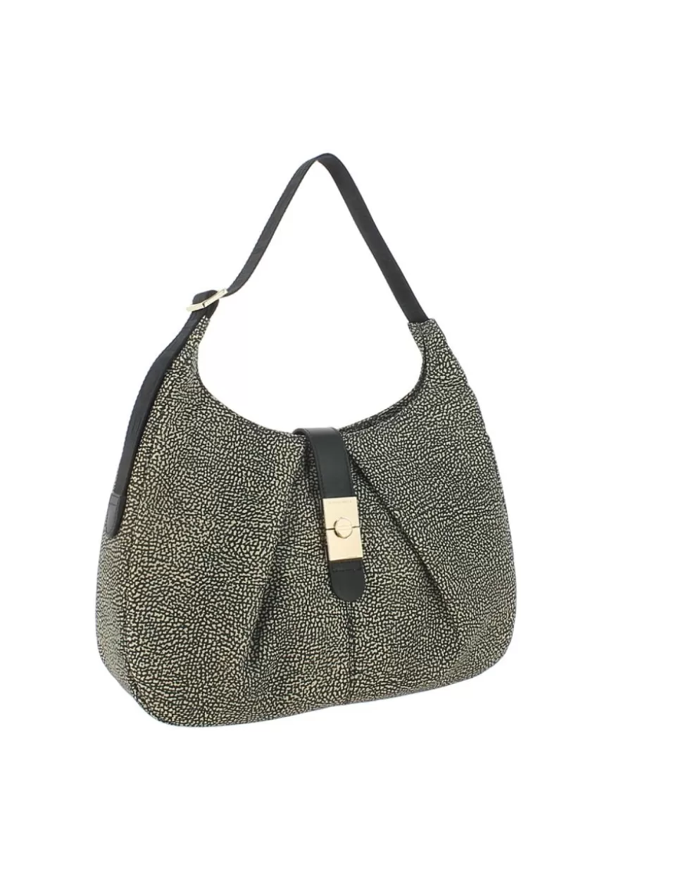 Borbonese Borse>Borsa A Spalla Cortina Medium Moro