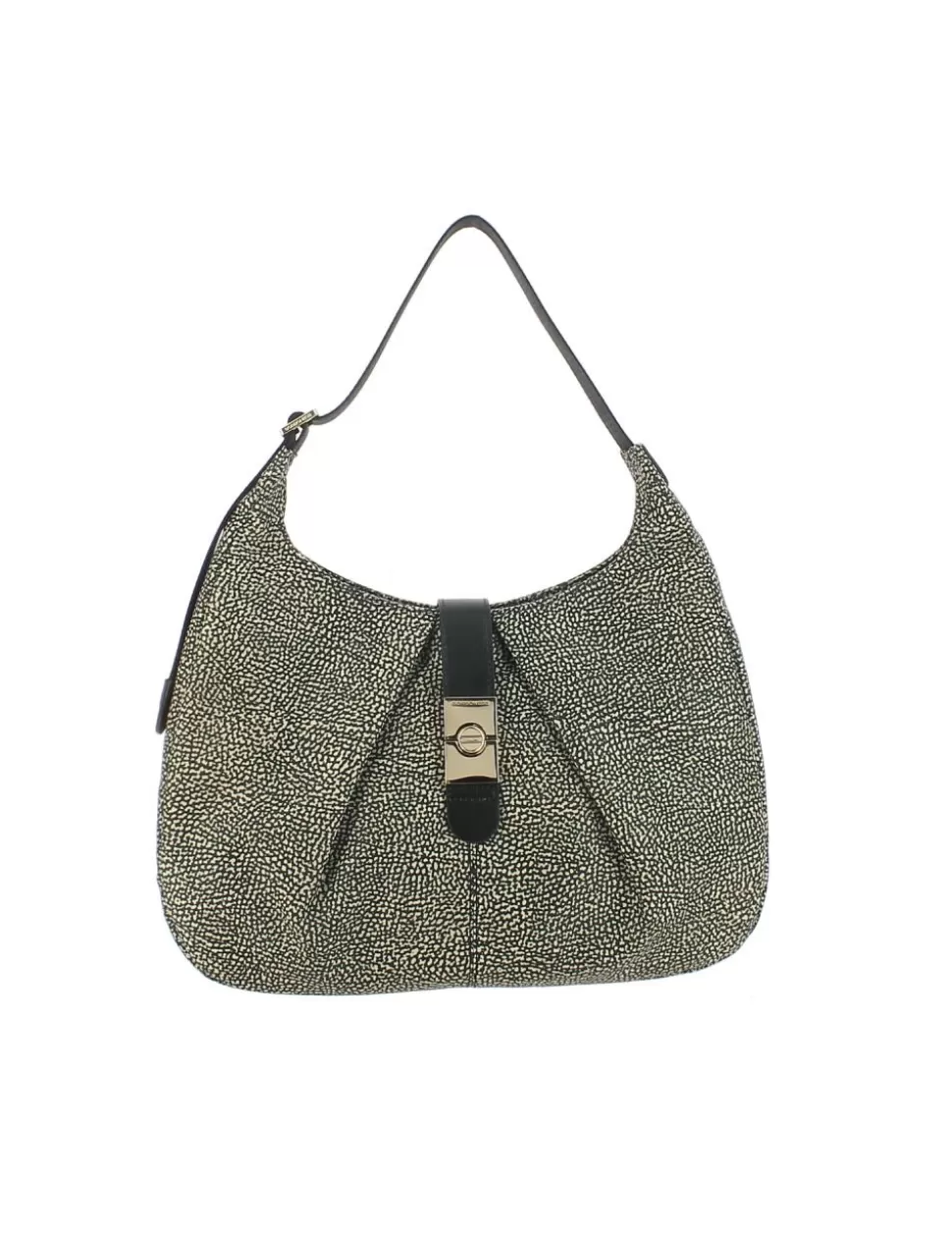 Borbonese Borse>Borsa A Spalla Cortina Medium Moro