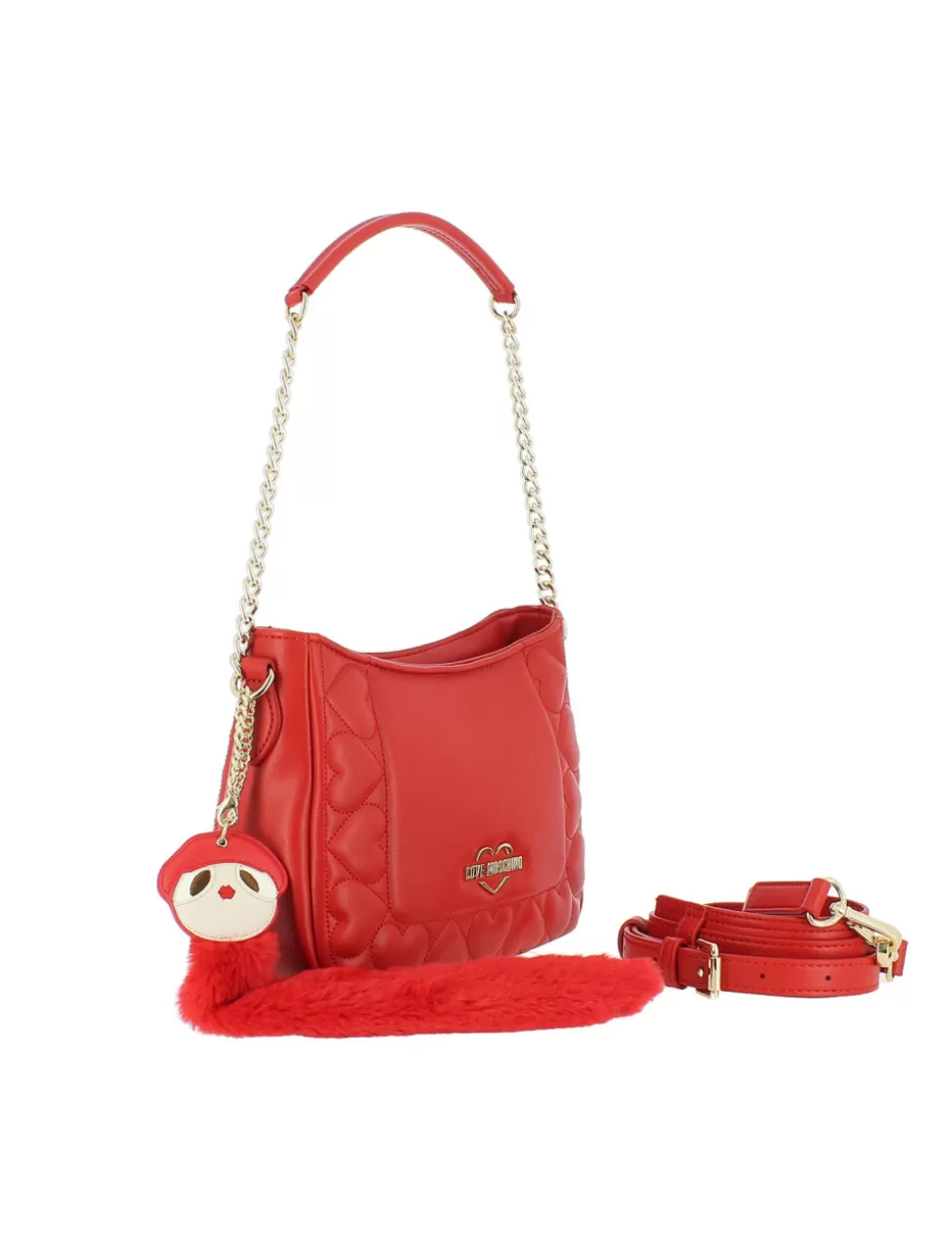 Love Moschino Borse>Borsa A Tracolla Rosso