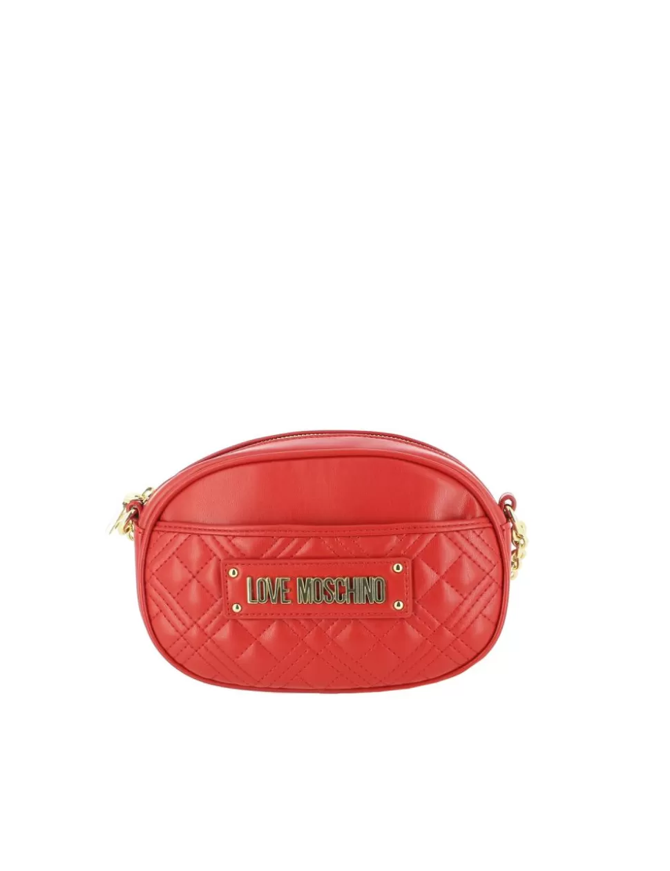 Love Moschino Borse>Borsa A Tracolla Shiny Quilted Rosso