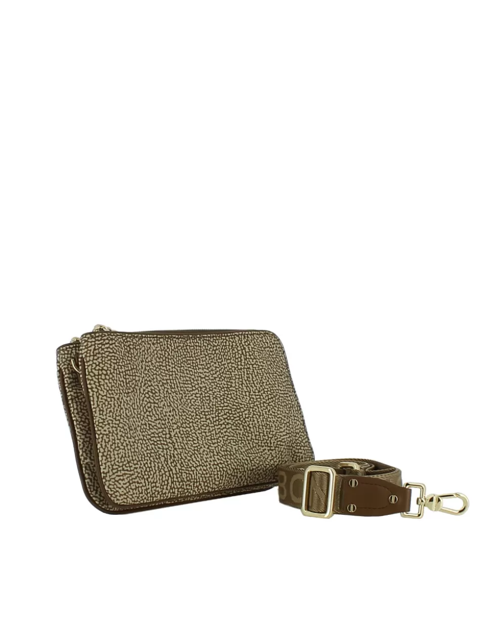 Borbonese Borse>Borsa A Tracolla Small Beige