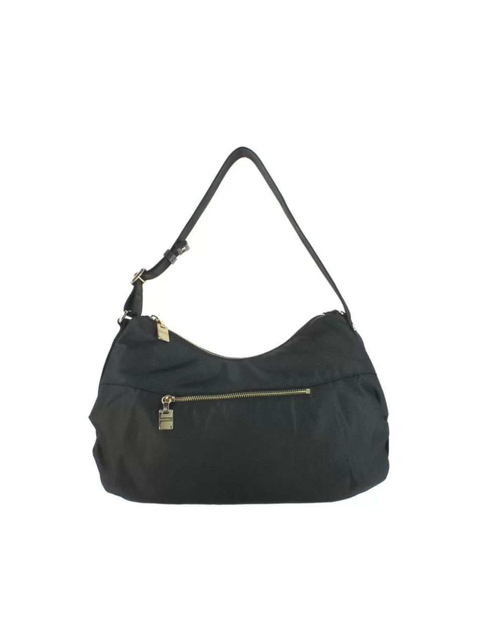 Borbonese Borse>Borsa Hobo Cloudette Medium Nero Scuro