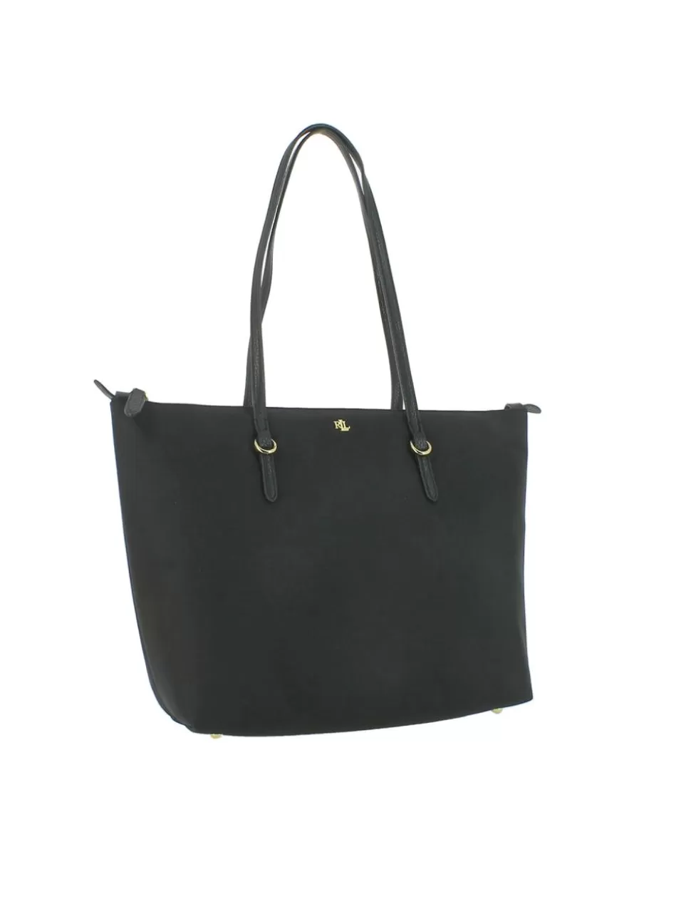 Lauren Borse>Borsa Tote Keaton Small Nero