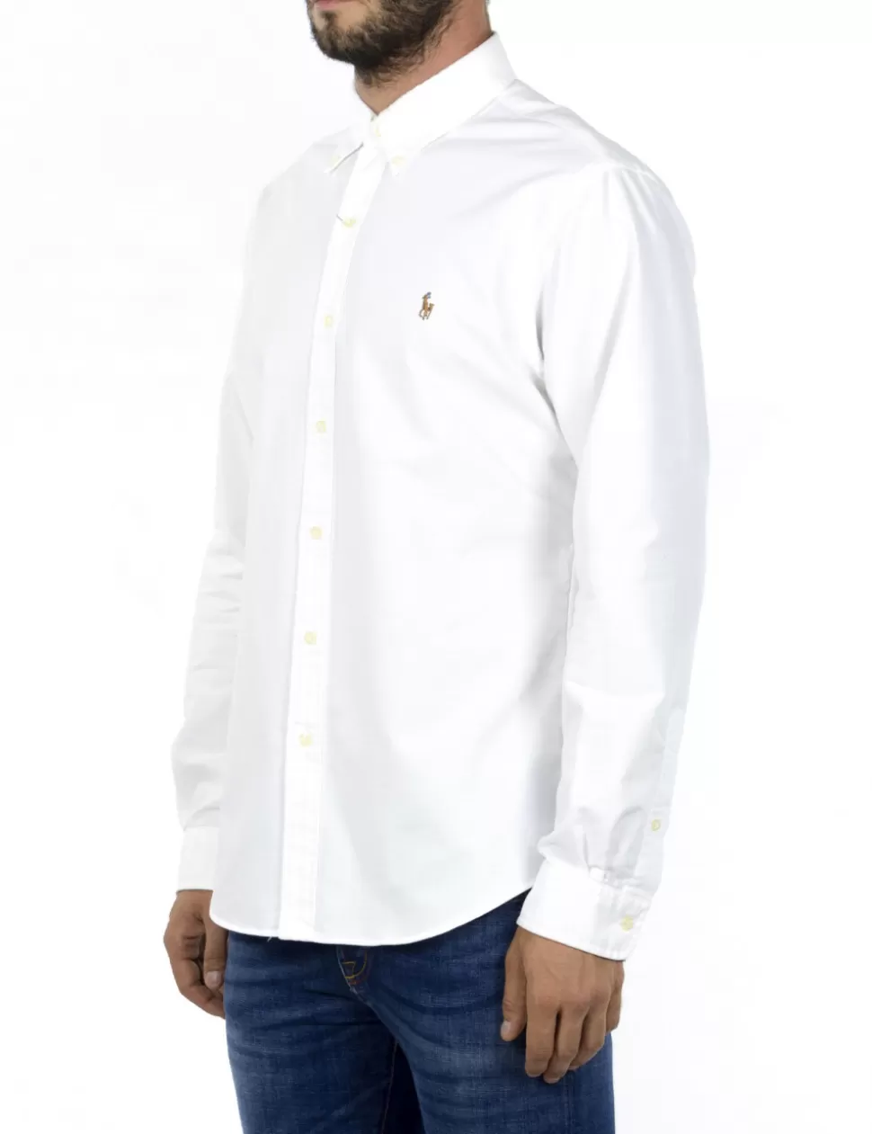 Ralph Lauren Camicie>Camicia Oxford Bianco