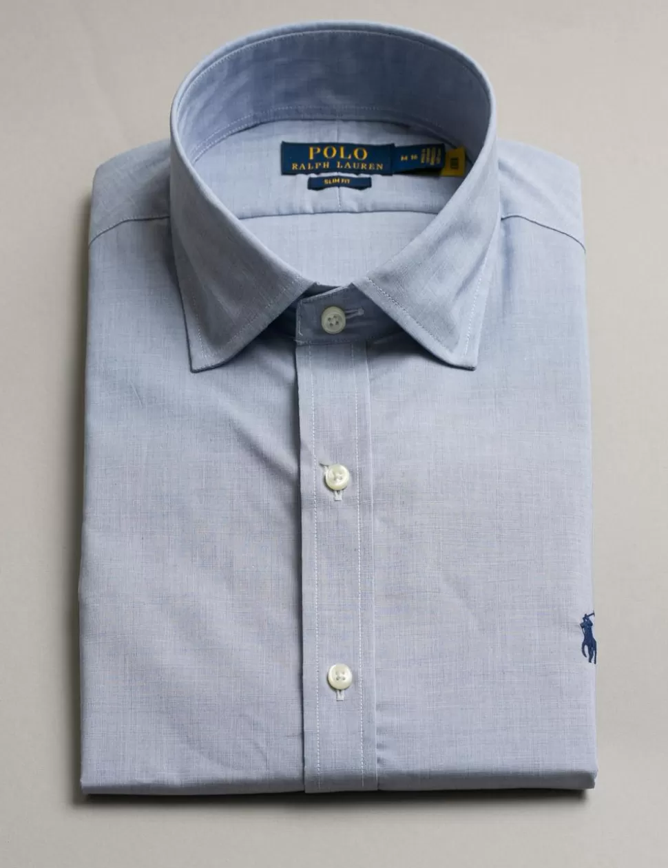 Ralph Lauren Camicie>Camicia Polo Blu/Bianco