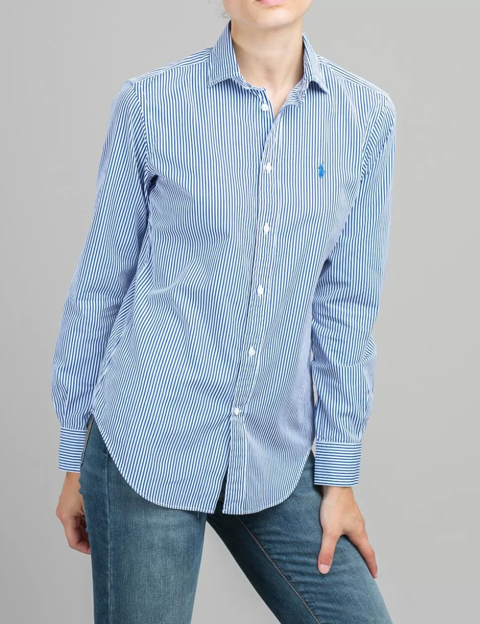 Ralph Lauren Camicie>Camicia Polo Bianco/Blu