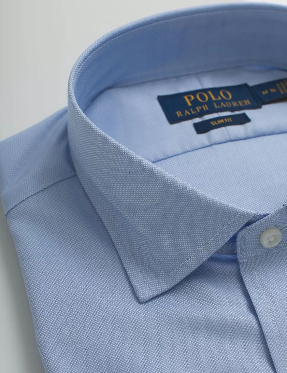 Ralph Lauren Camicie>Camicia Polo Blu/Bianco