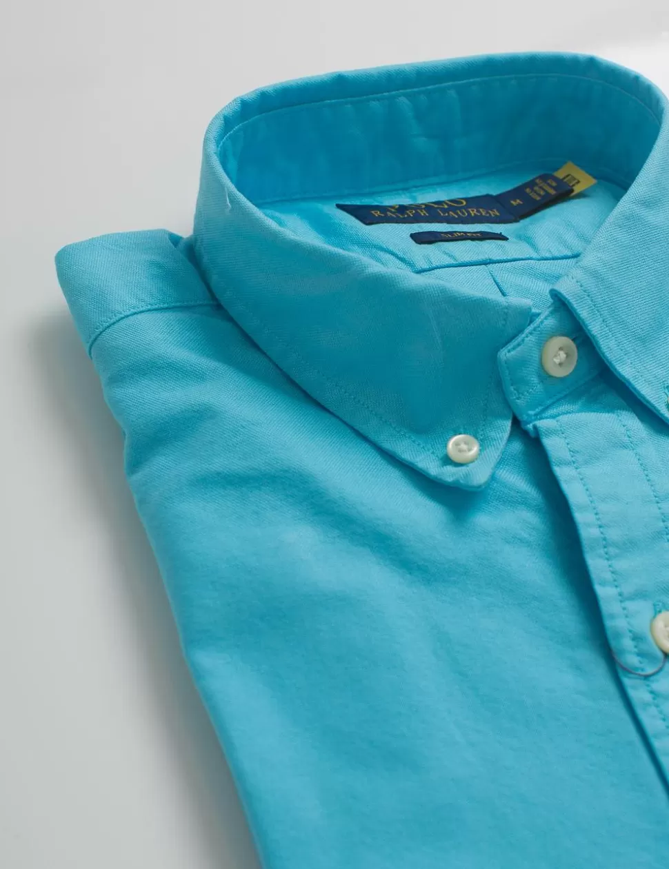 Ralph Lauren Camicie>Camicia Polo Turchese