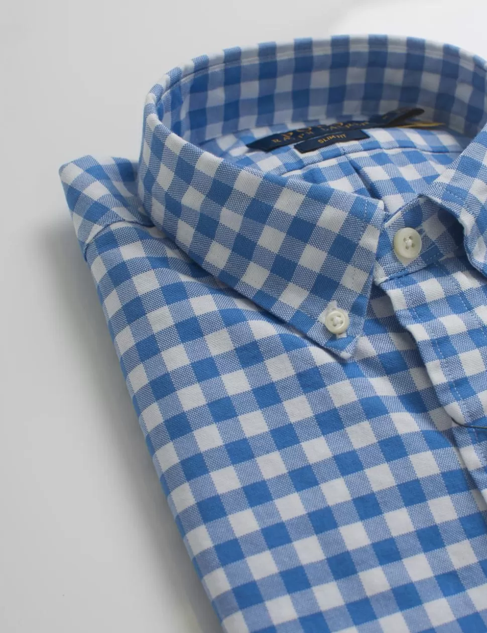 Ralph Lauren Camicie>Camicia Polo Blu/Bianco