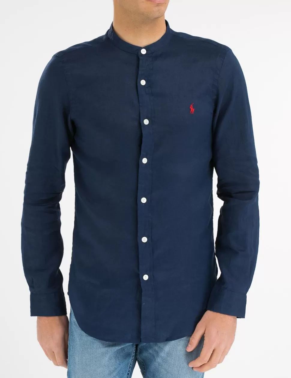 Ralph Lauren Camicie>Camicia Polo Blu Navy