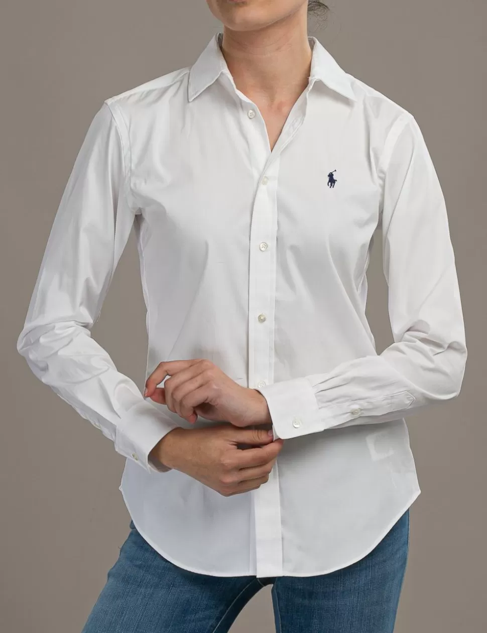 Ralph Lauren Camicie>Camicia Polo Bianco