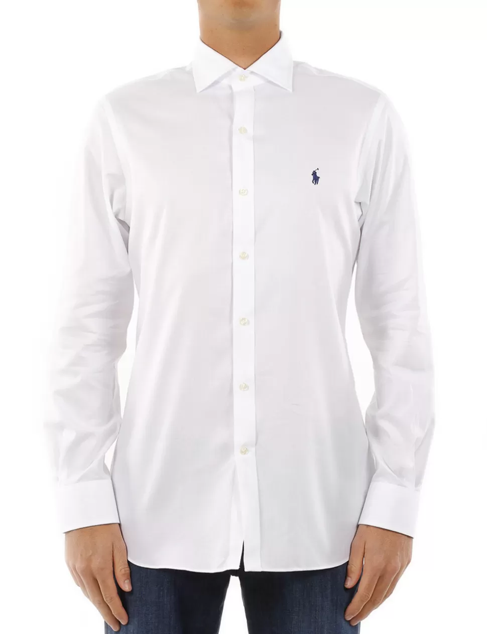 Ralph Lauren Camicie>Camicia Polo Bianco