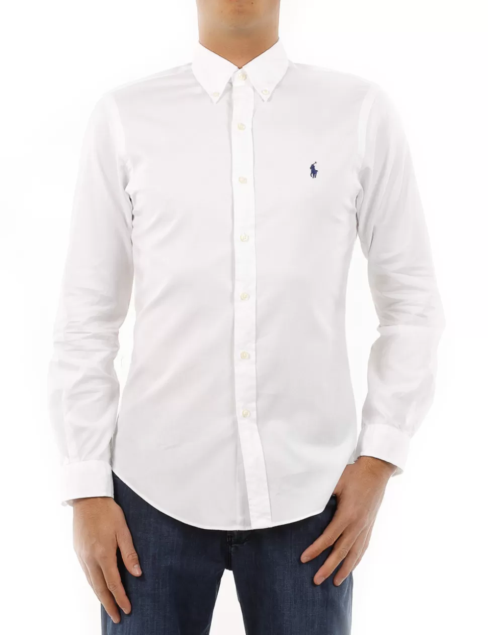 Ralph Lauren Camicie>Camicia Polo Bianco