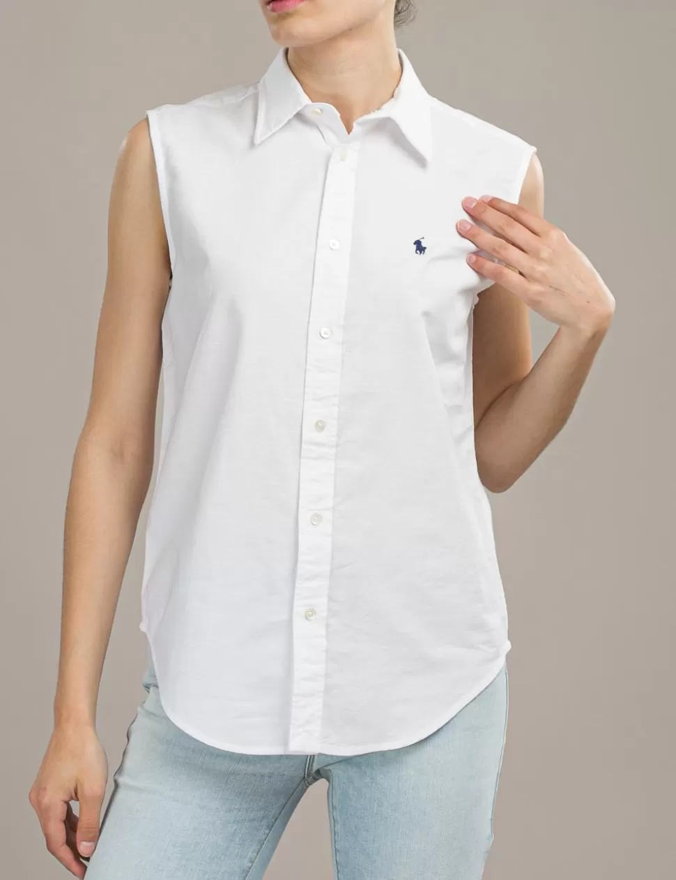 Ralph Lauren Camicie>Camicia Polo Bianco