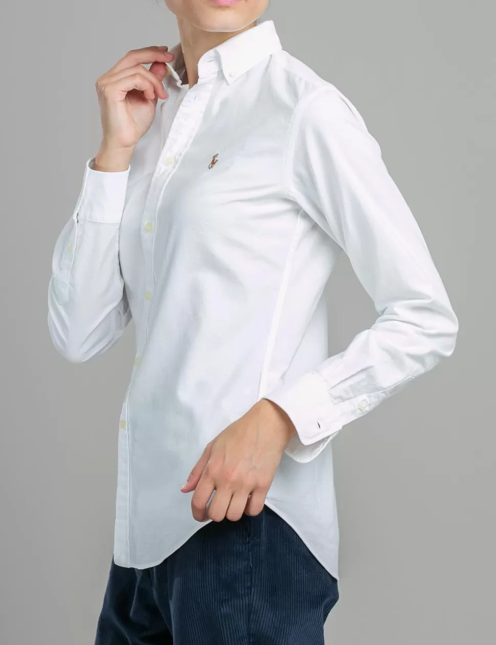 Ralph Lauren Camicie>Camicia Polo Bianco