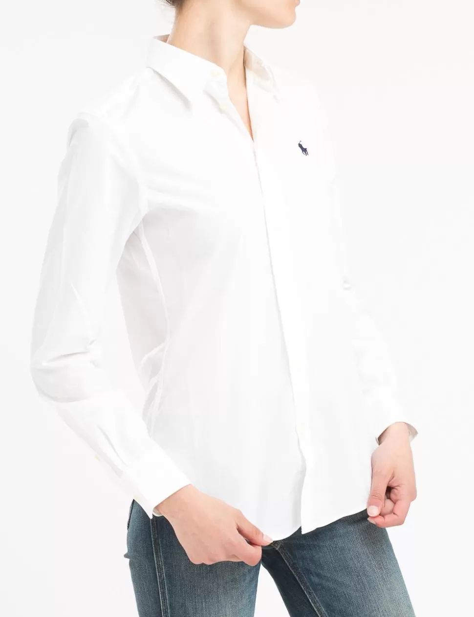 Ralph Lauren Camicie>Camicia Polo Bianco