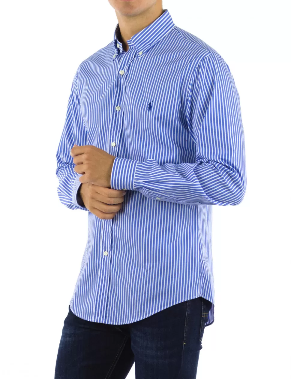 Ralph Lauren Camicie>Camicia Blu/Bianco