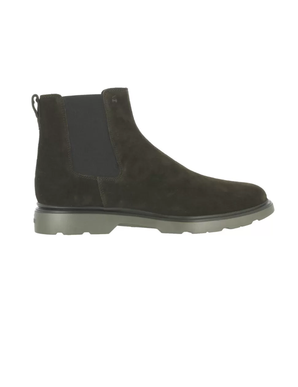 Hogan Stringate E Stivaletti>Chelsea Boot H393 Ebano