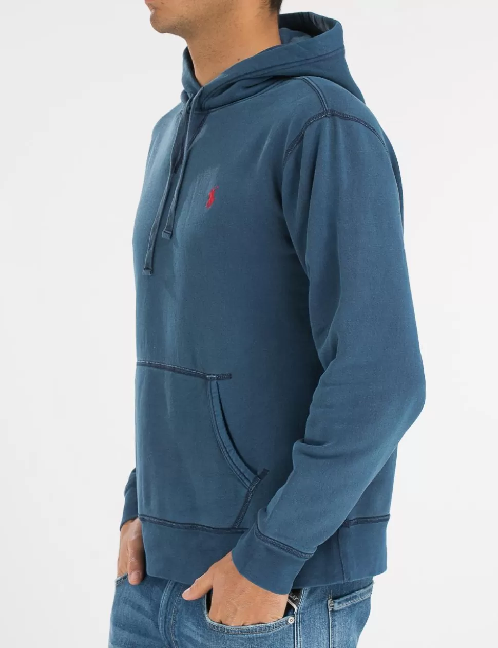 Ralph Lauren Felpe>Felpa Con Cappuccio Polo Blu Navy