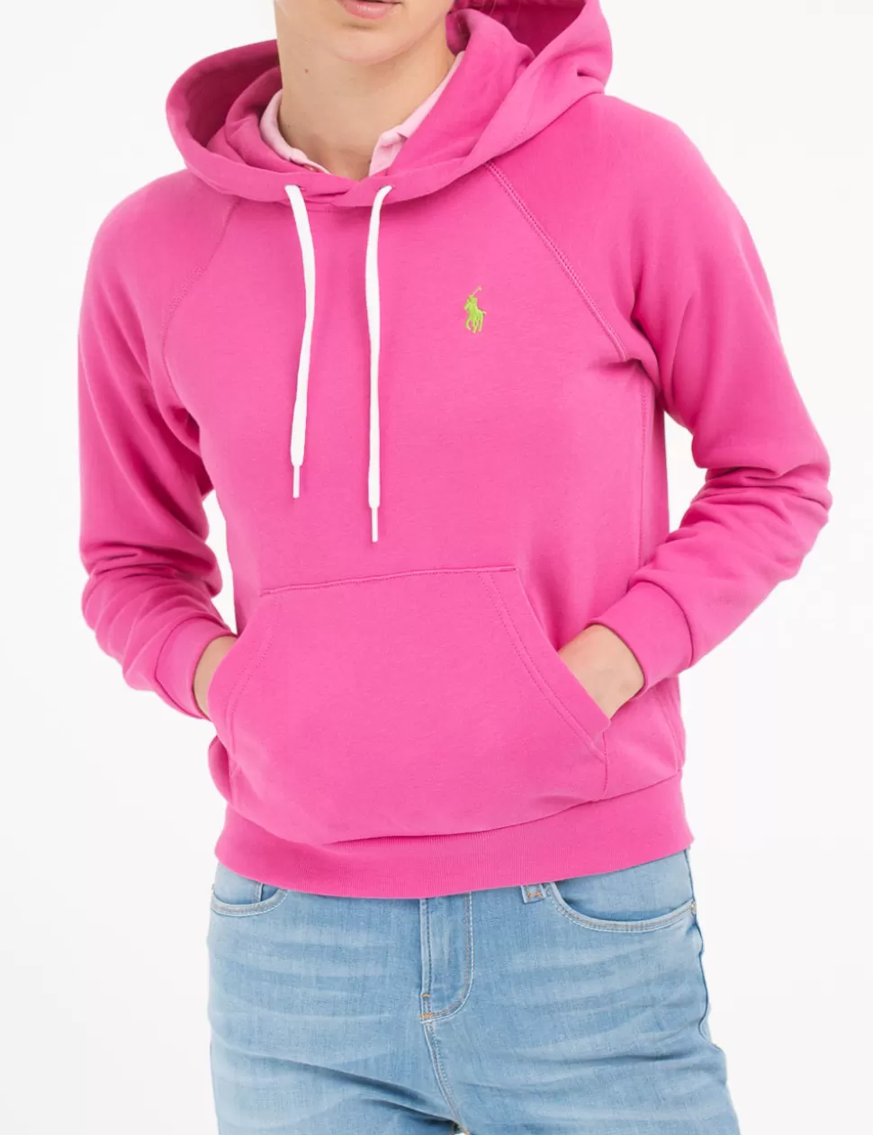 Ralph Lauren Felpe>Felpa Con Cappuccio Fuxia