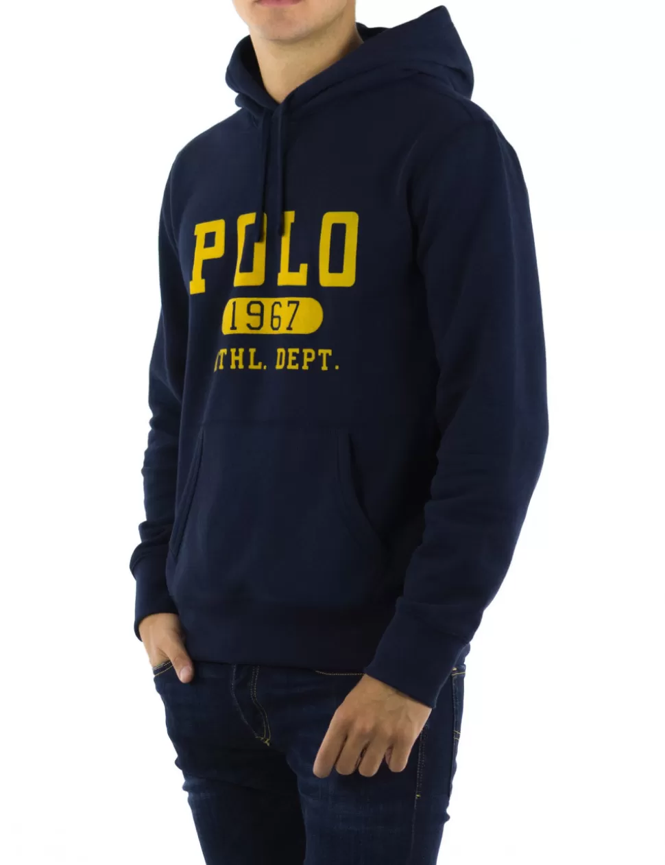 Ralph Lauren Felpe>Felpa Con Cappuccio Blu