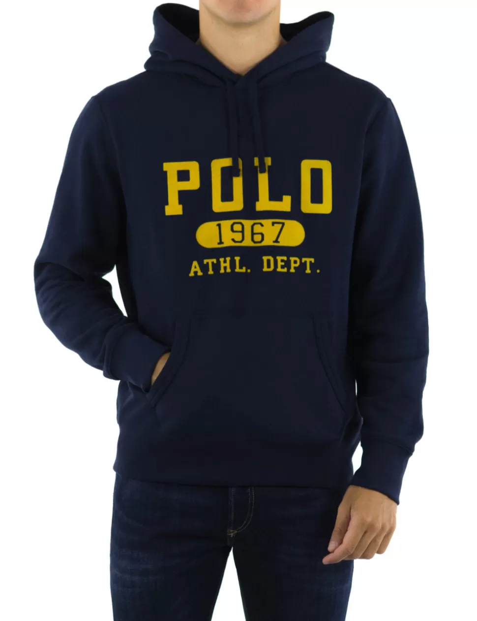 Ralph Lauren Felpe>Felpa Con Cappuccio Blu