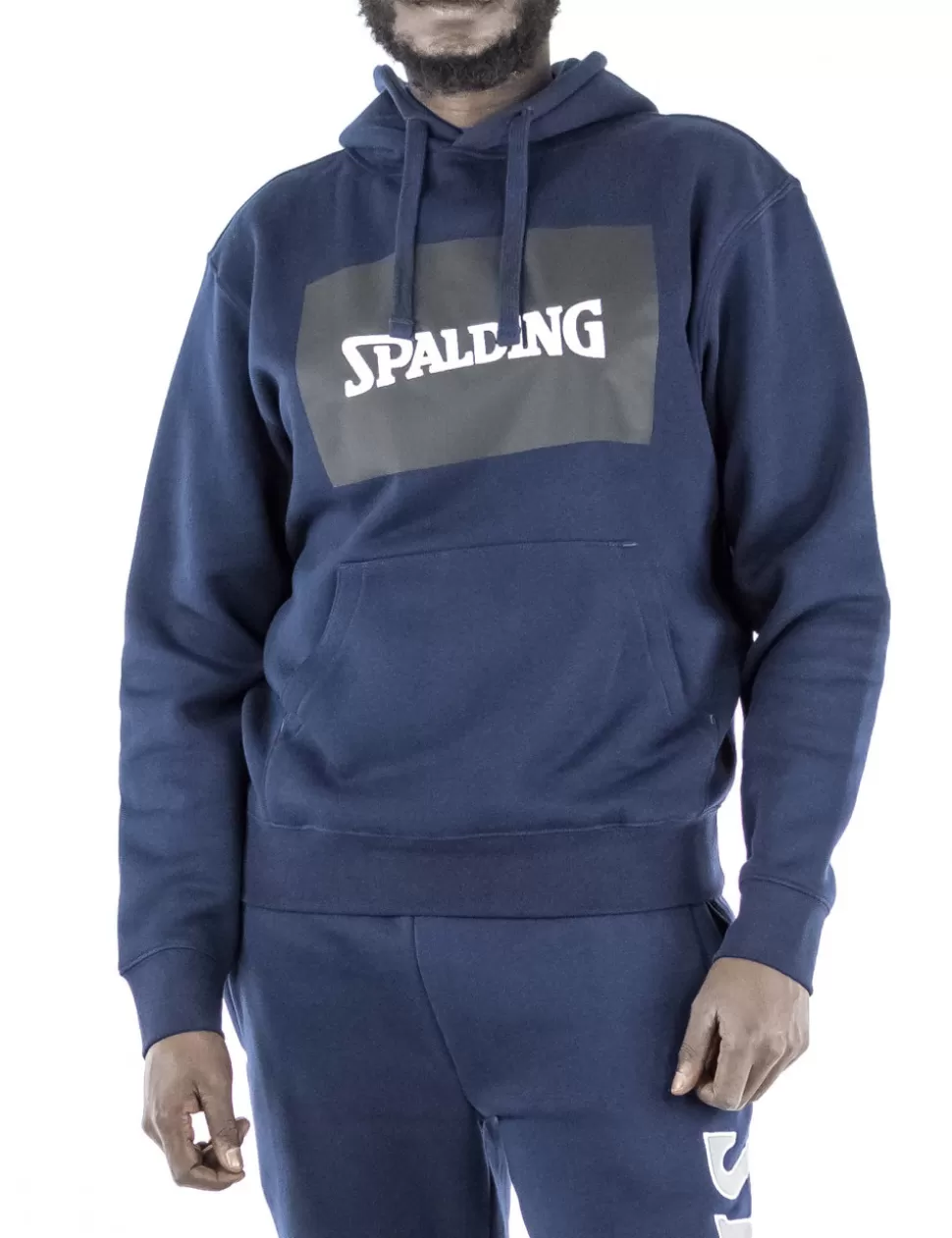 Spalding Felpe>Felpa Con Cappuccio 1876 Blu Scuro