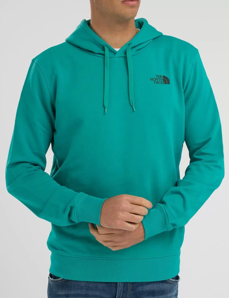 The North Face Felpe>Felpa Con Cappuccio Verde Acqua