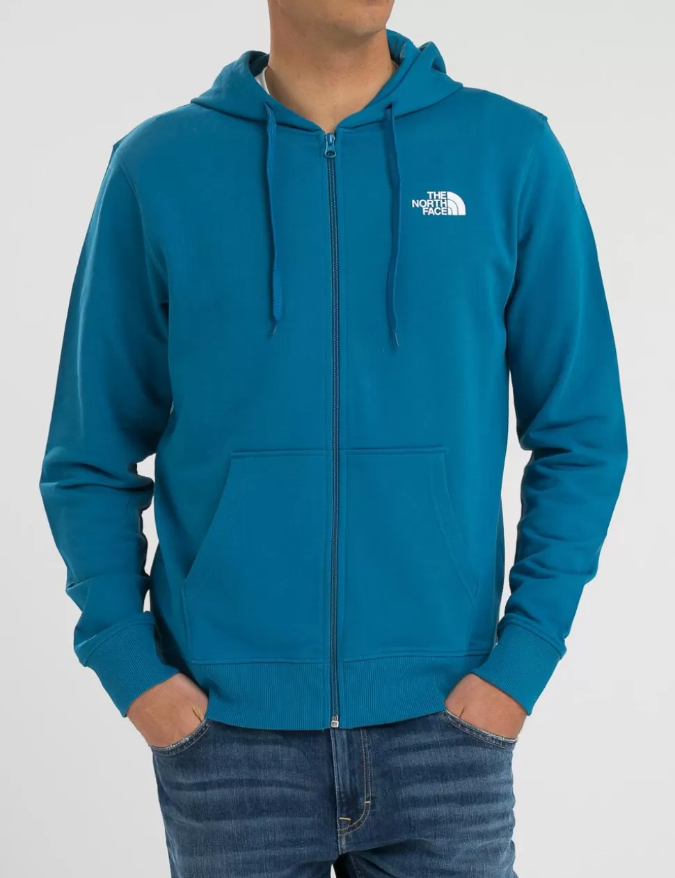 The North Face Felpe>Felpa Con Cappuccio Azzurro