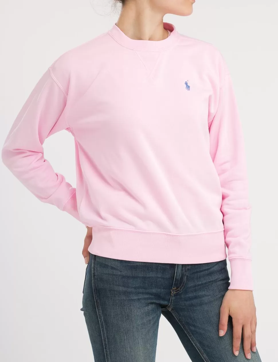 Ralph Lauren Felpe>Felpa Polo Rosa