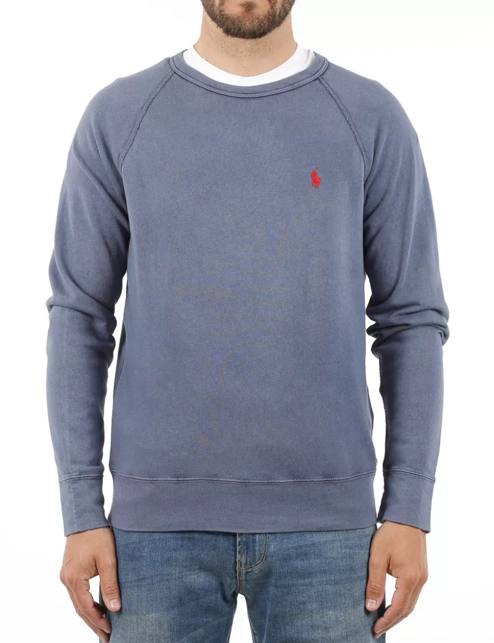 Ralph Lauren Felpe>Felpa Blu Navy