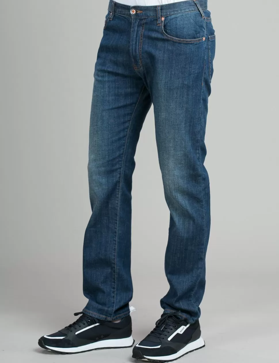 Emporio Armani Jeans>Jeans Blu Denim