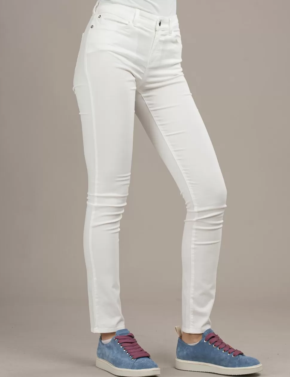 Emporio Armani Jeans>Jeans Bianco