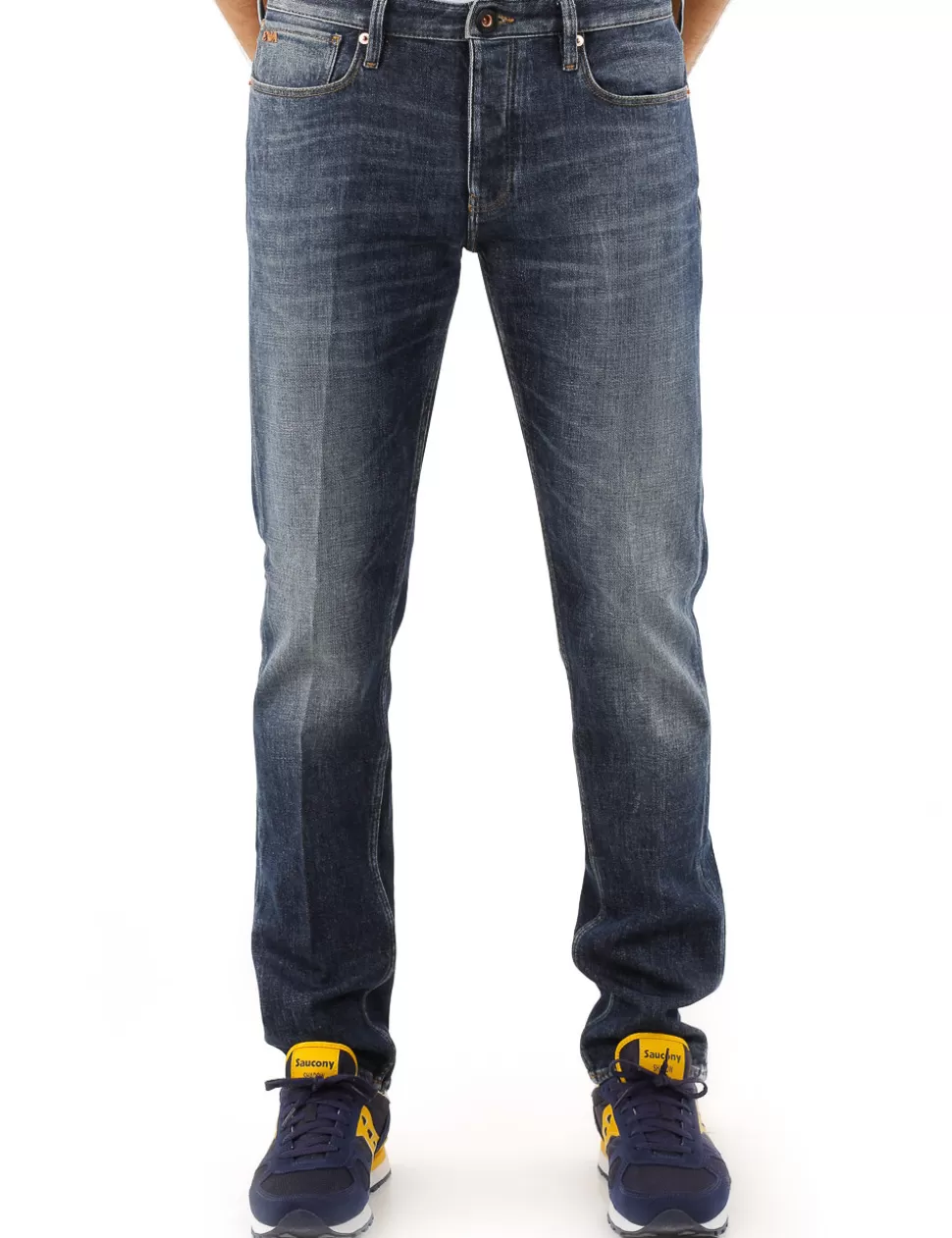 Emporio Armani Jeans>Jeans Blu Denim